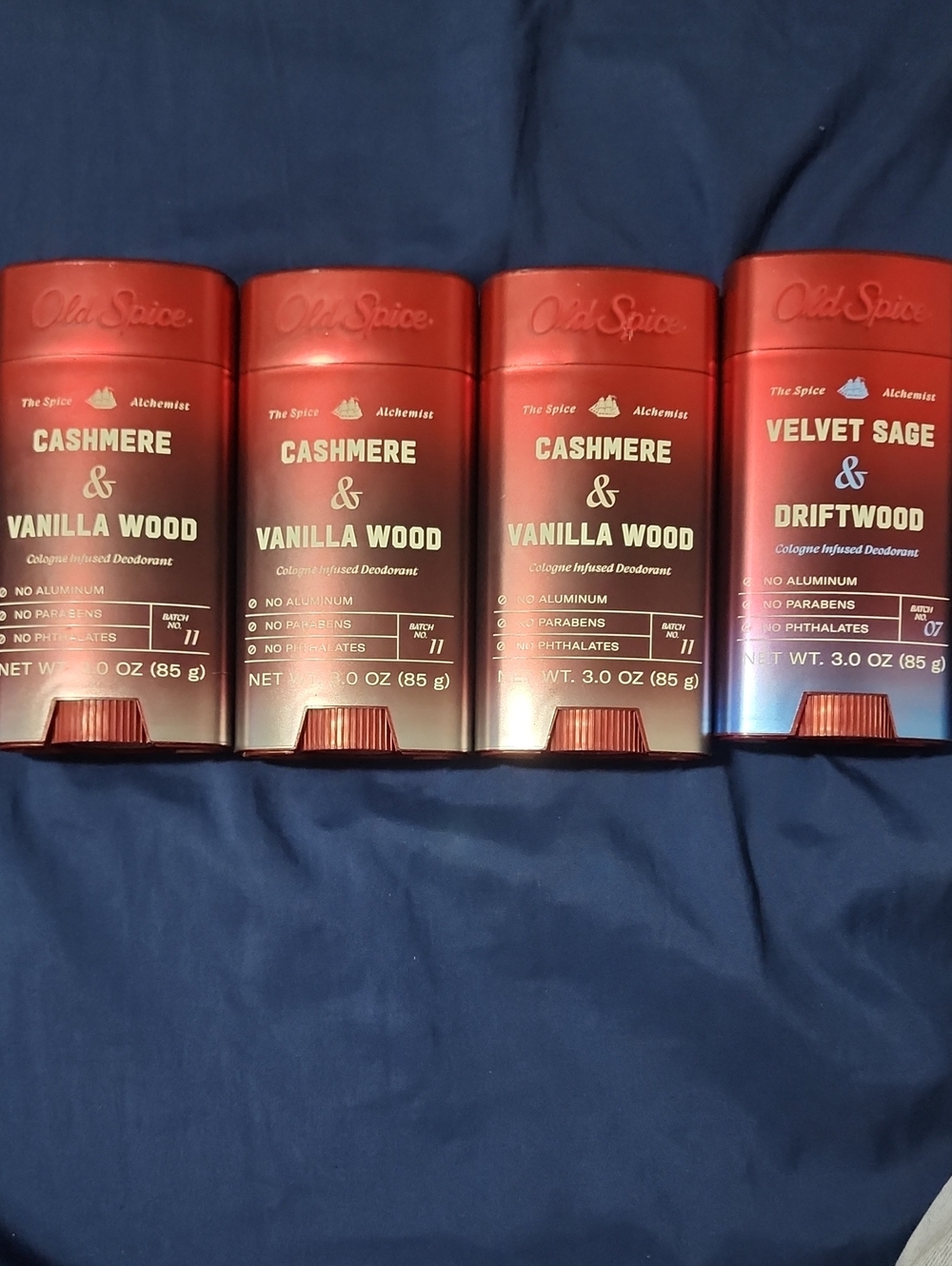 Old Spice Cashmere & Vanilla Wood Men’s Deodorant Stick - Red